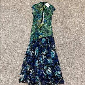 Kim Shui Lace Butterfly Dress NWT